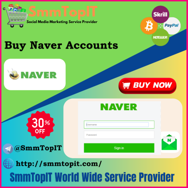 Buy PVA Naver Accounts