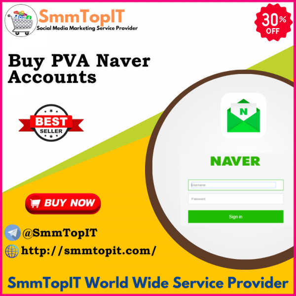 Buy PVA Naver Accounts