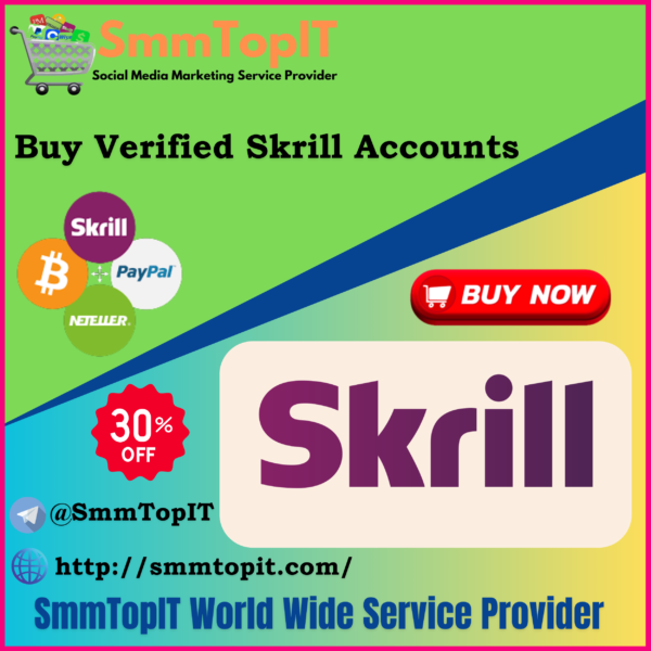 Buy Verified Skrill Accounts