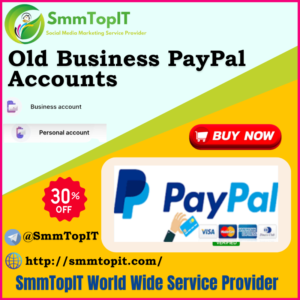 Buy Old Business PayPal Account